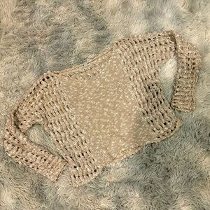 Urban Outfitters Ecote Cropped Oatmeal colored Top! Size Small. One of my Fav’s!